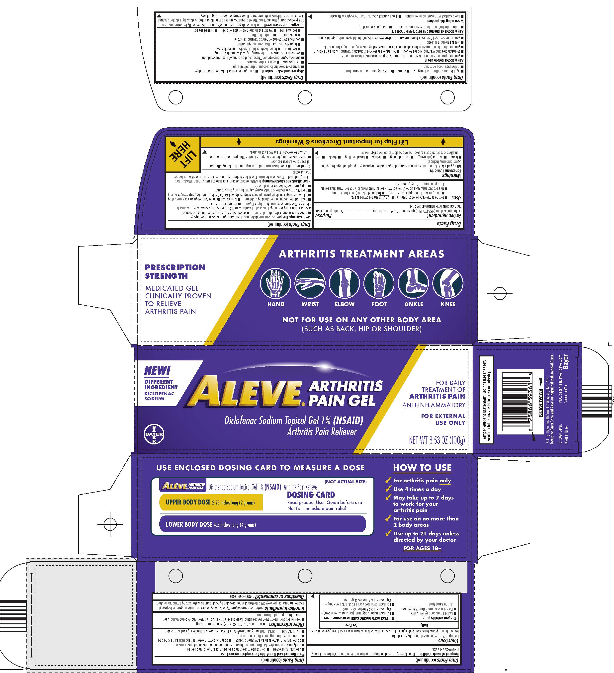 Aleve Arthritis Pain Gel